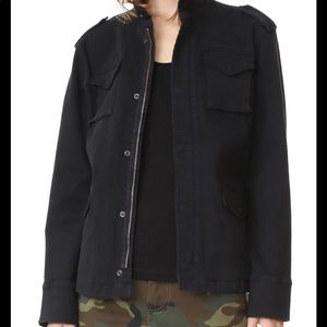 NWT Anine Bing Army jacket black small